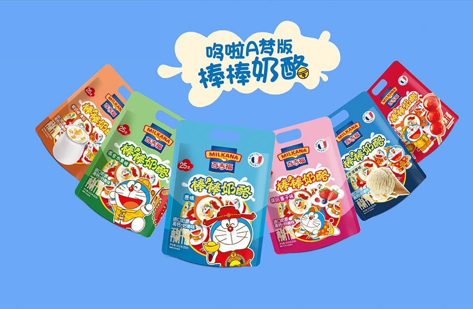 New Packaging Presence Featuring Popular Cartoon Elements